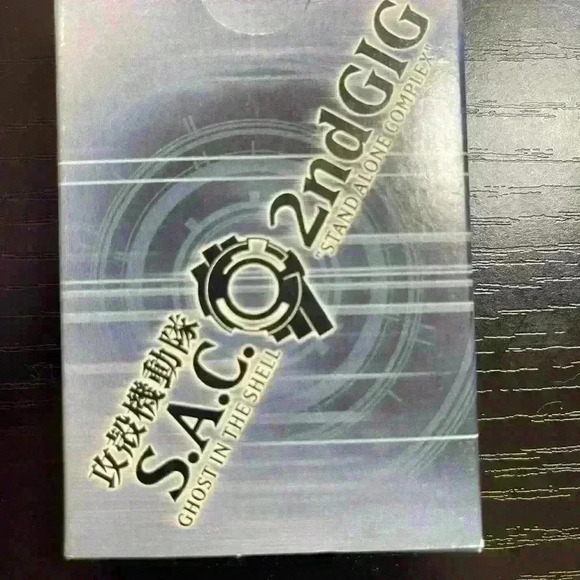 S.A.C. 2nd GIG Ghost In The Shell Stand Alone Complex Playing Poker Cards New - Picture 3 of 8